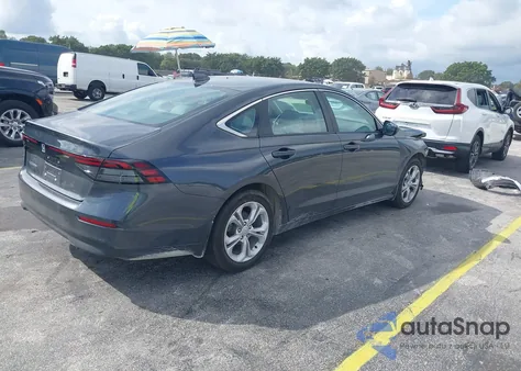 2025 Honda Accord Lx z USA, uszkodzony, nr VIN 1HGCY1F2XSA047961